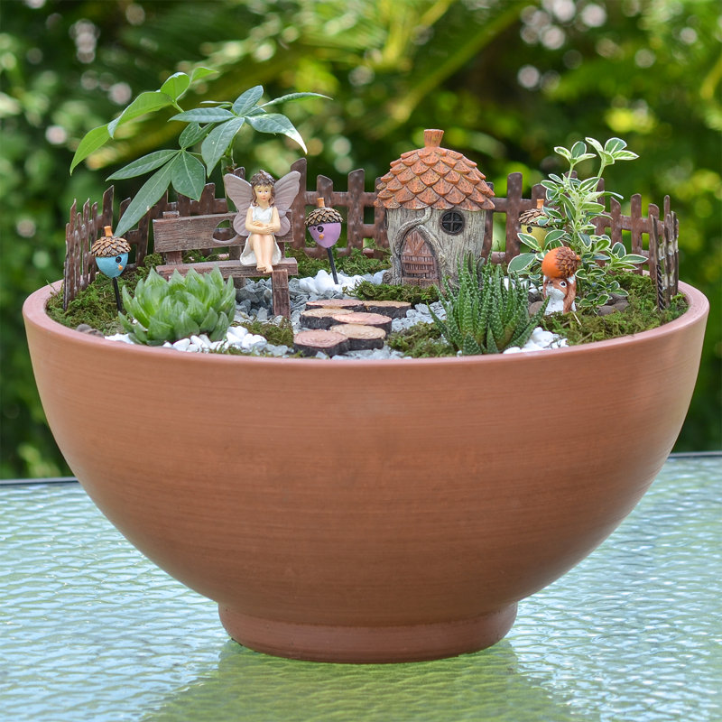 Trinx Fairy Garden Kit & Reviews | Wayfair